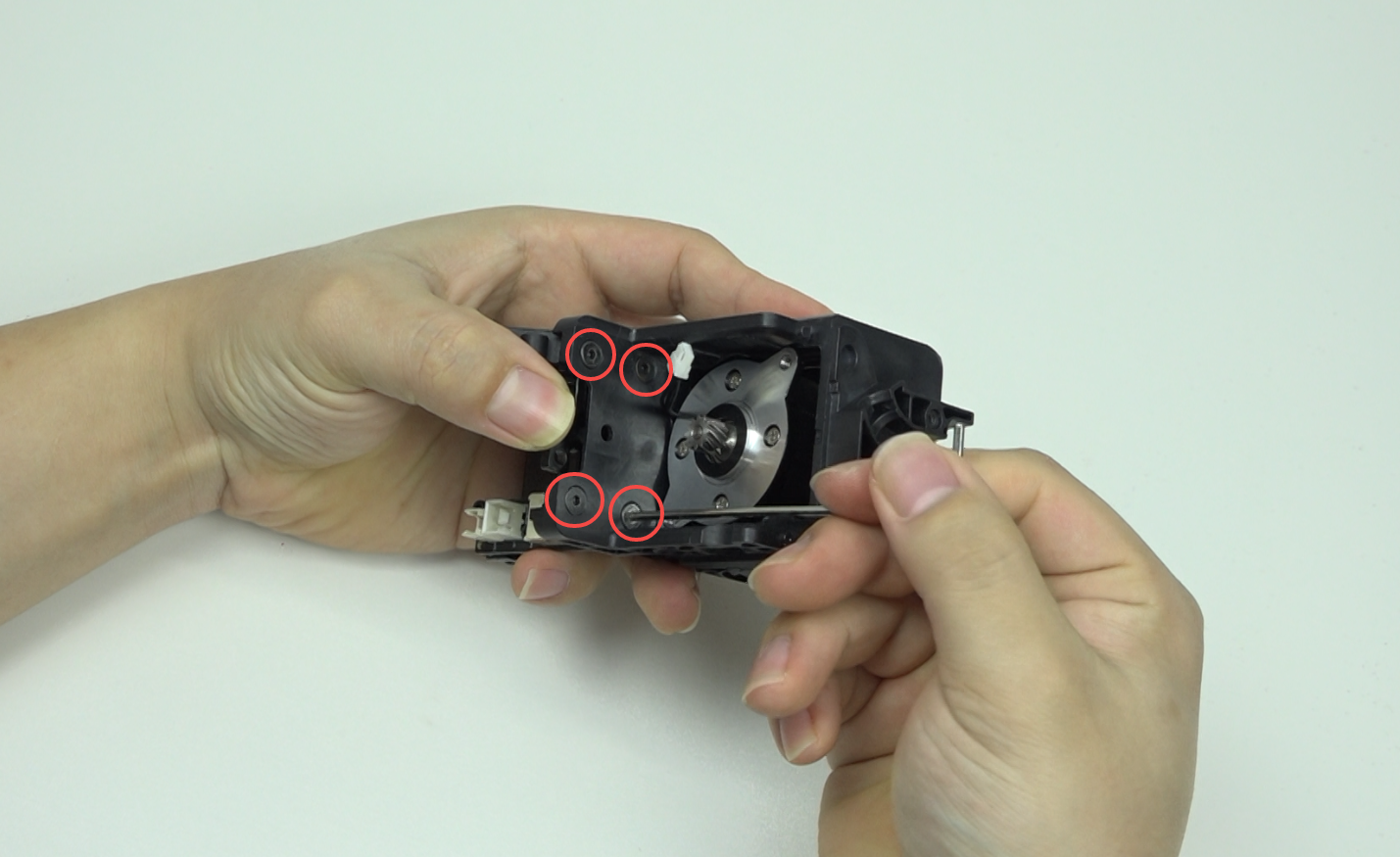 Крепление нового датчика