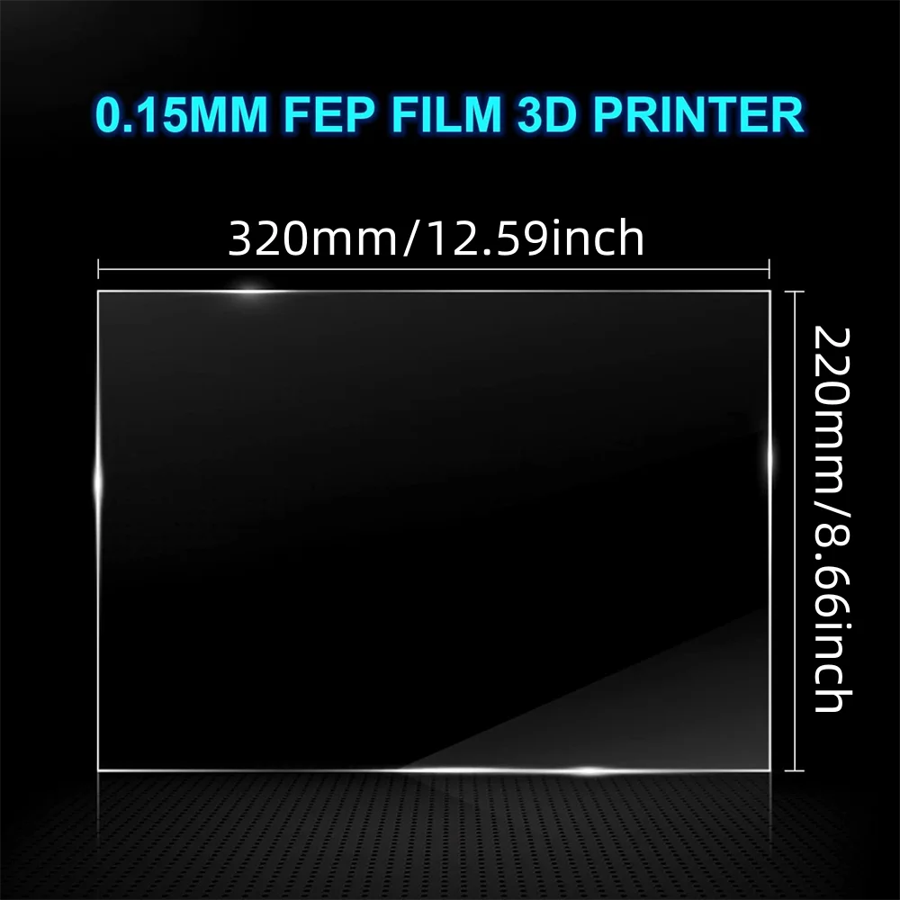 Разделительная плёнка FEP 320×220×0.15 мм для Anycubic Photon M3 Premium / Mono M5 3