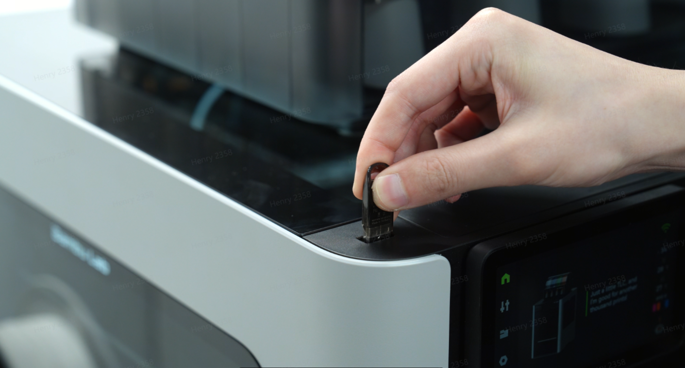 Расположение USB-порта на H2D