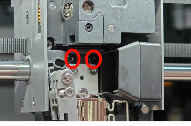 Затяжка винтов eddy sensor