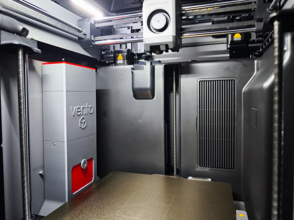 VentoBox фильтр установлен на Bambu Lab P2S