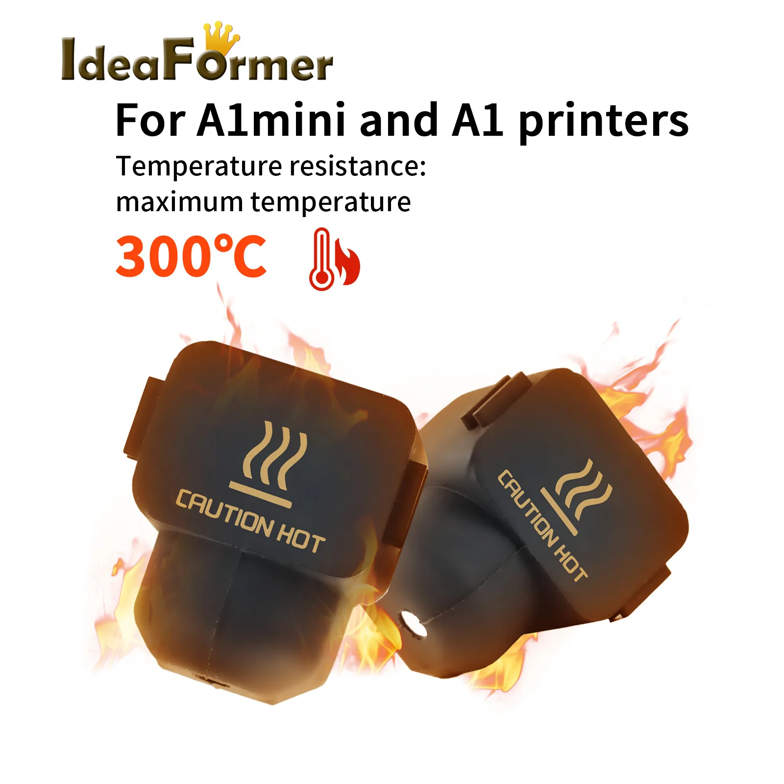 Силиконовый носок на хотенд Bambu Lab A1 Mini 3