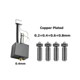 Хотенд 0.4 мм с горлом и трубкой PTFE для Anycubic Kobra S1 2