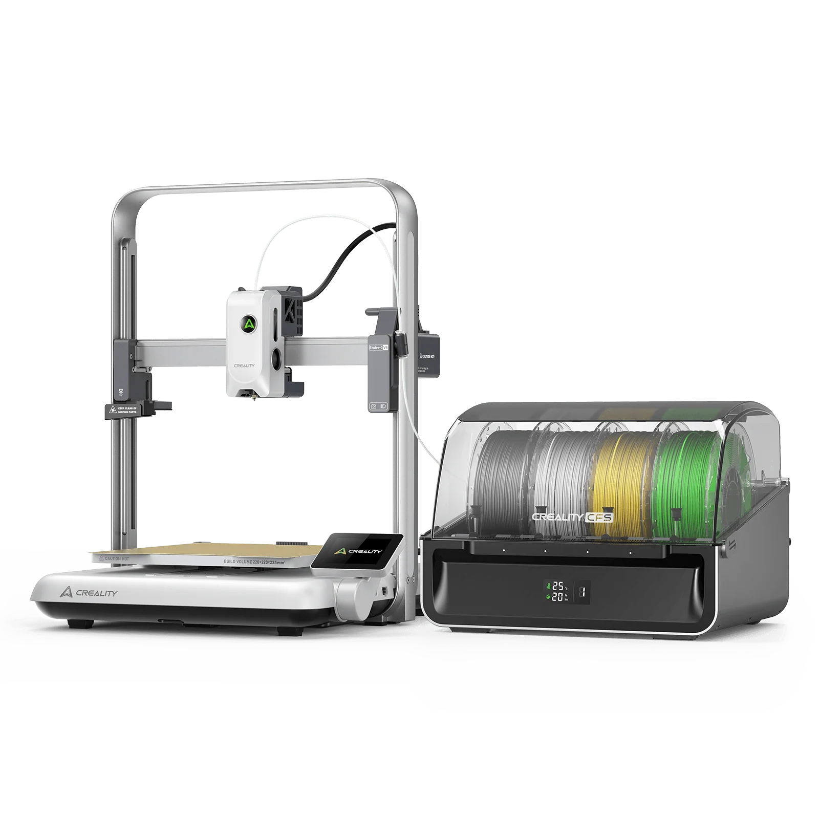 Creality Ender-3 V4 Combo — новейший Ender с CFS на 4 цвета