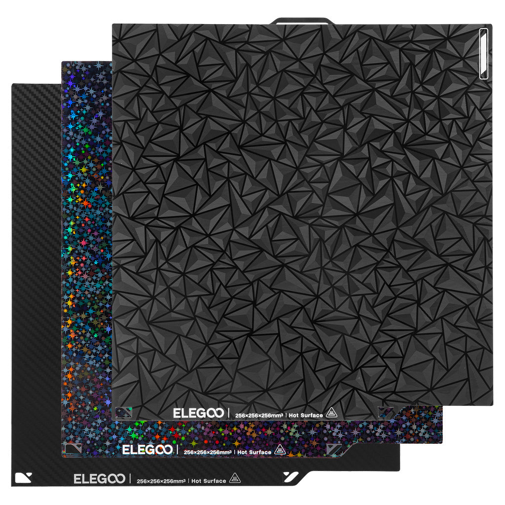 ELEGOO Dual-Sided Build Plate Pack for Centauri Series (3 Pcs)