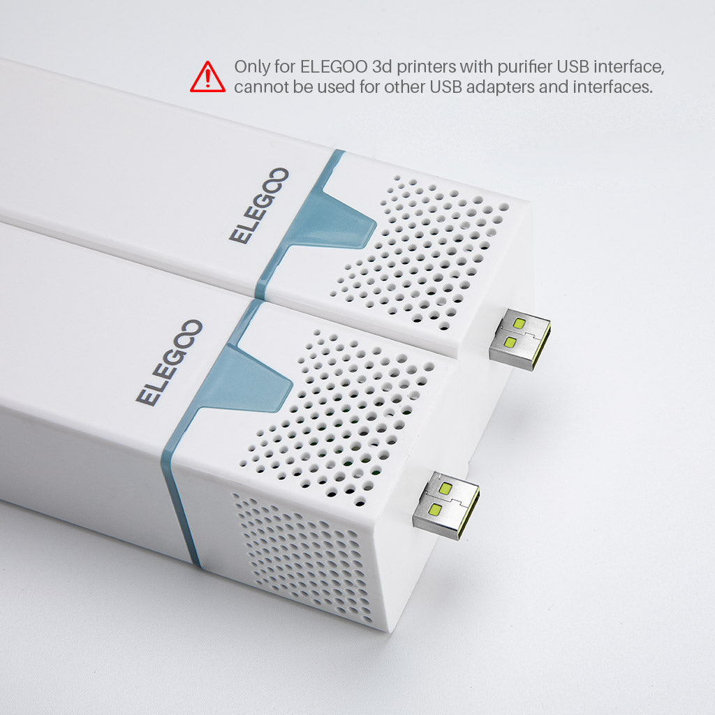 USB-очистители воздуха Elegoo для фотополимерных принтеров, 2 шт. 2
