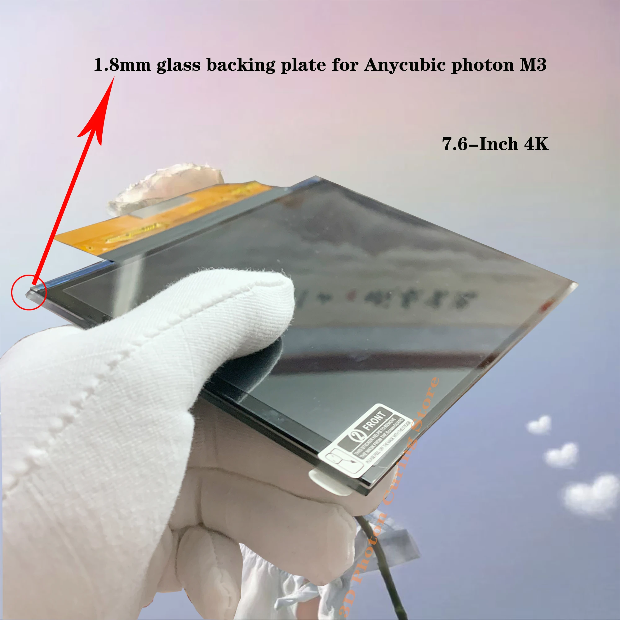 Матрица засветки LCD 7.6" 4K (4096×2560) для Anycubic Photon M3