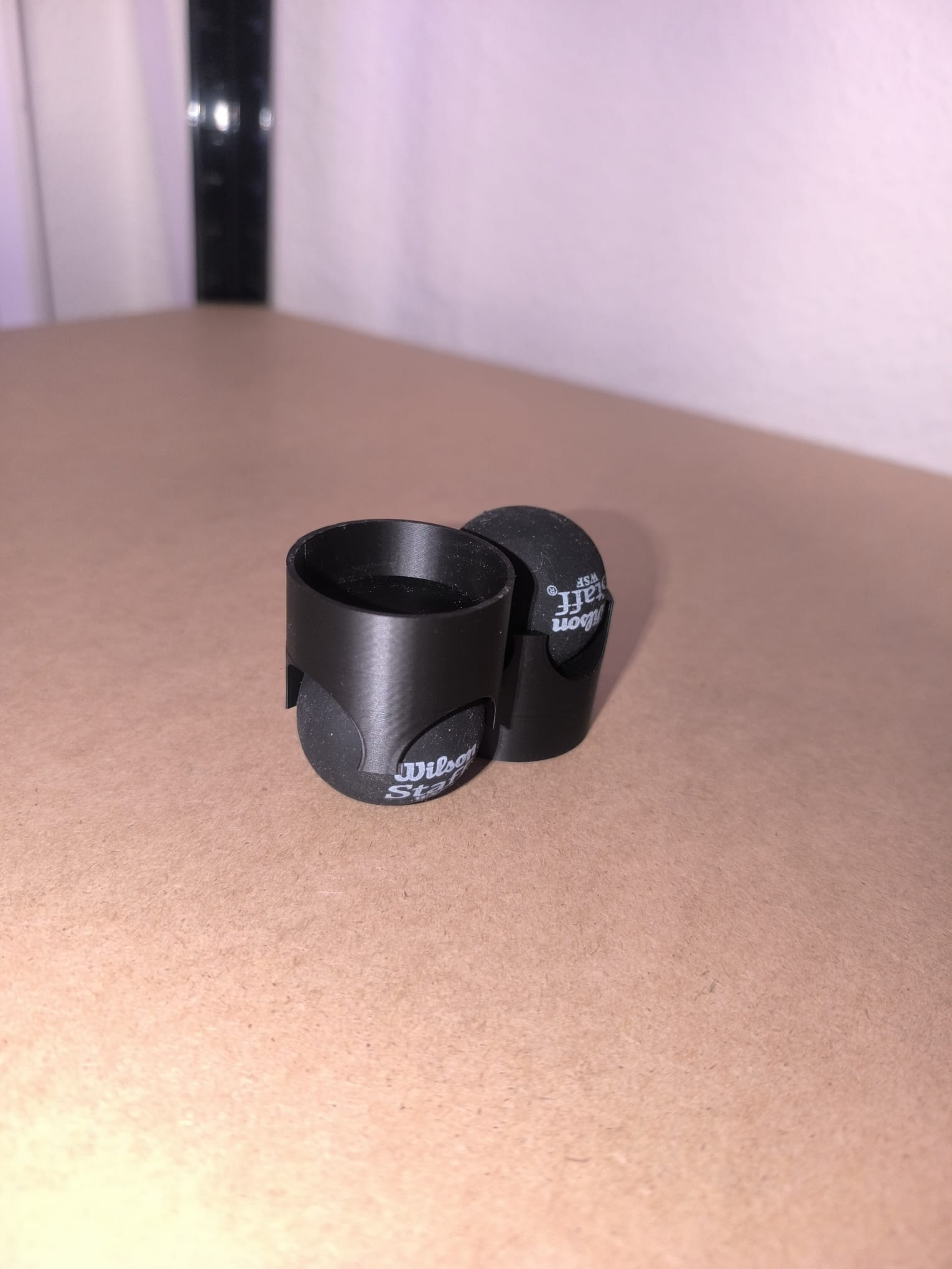 Printed cups for squash balls replacing the stock Ender-3 V3 feet