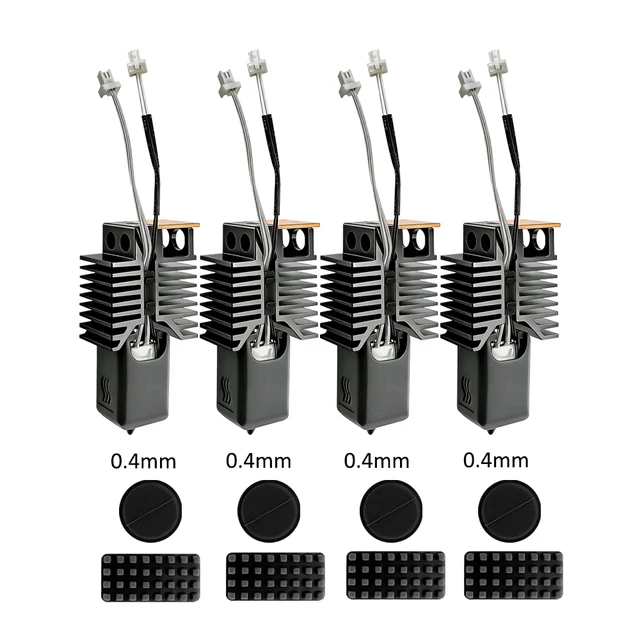 Хотенд Snapmaker U1 0.4 мм (нержавеющая сталь) 6