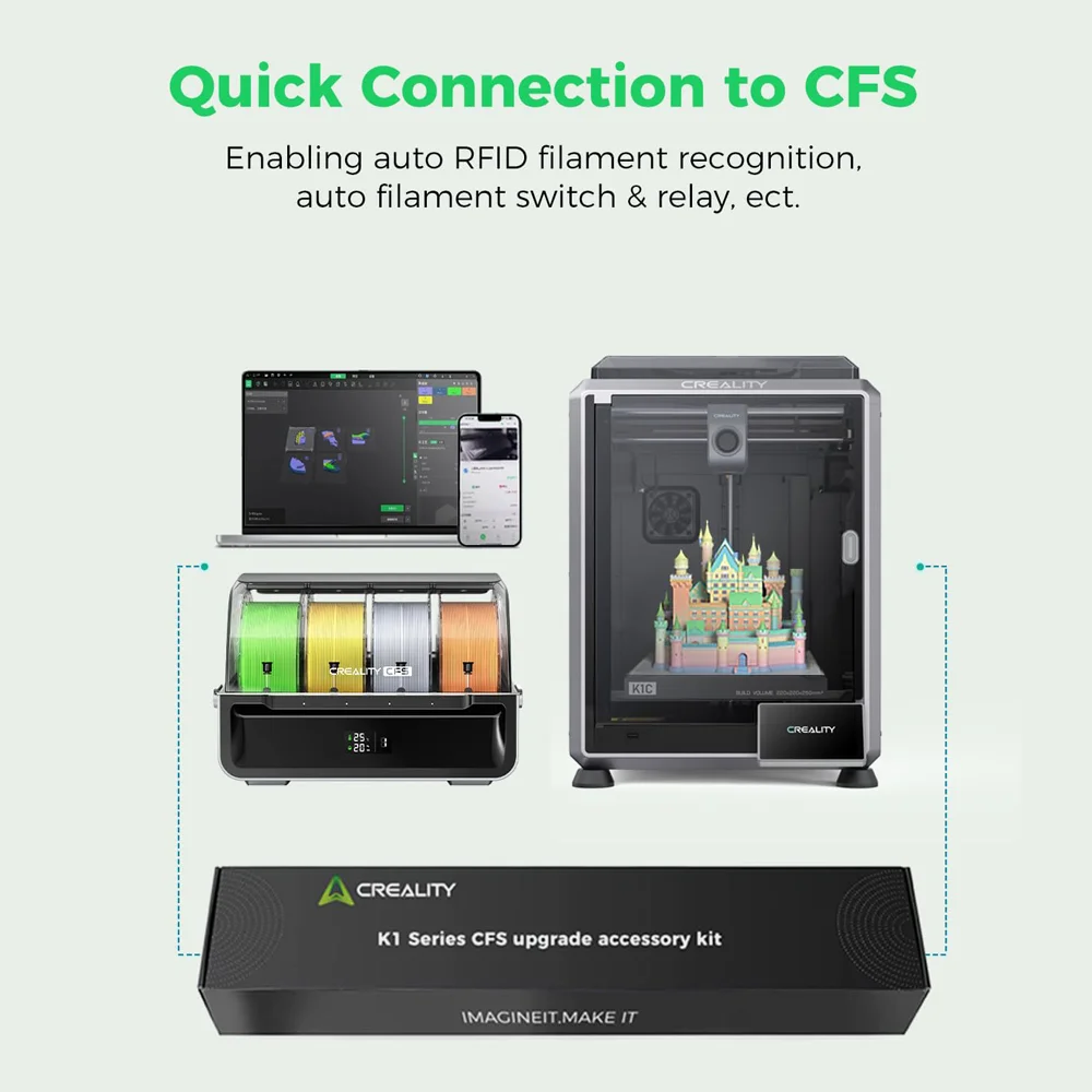 Набор аксессуаров для апгрейда CFS Creality K1 Max / K1C 4