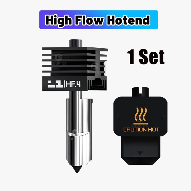 Хотенд Standard / High Flow для Bambu Lab H2D / H2S (закалённая сталь 0.2–0.8 мм)