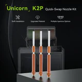 Quick-Swap Nozzle Kit 2PCS for Creality K2 Plus / Creality Hi 2