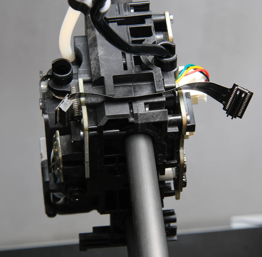 Proper FPC installation — latch closed with tweezers