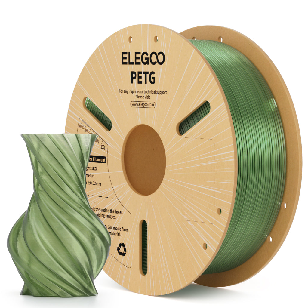 ELEGOO PETG Translucent — полупрозрачный филамент PETG 2