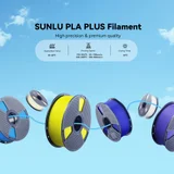 SUNLU PLA+ — улучшенный PLA-филамент с ровной намоткой 4