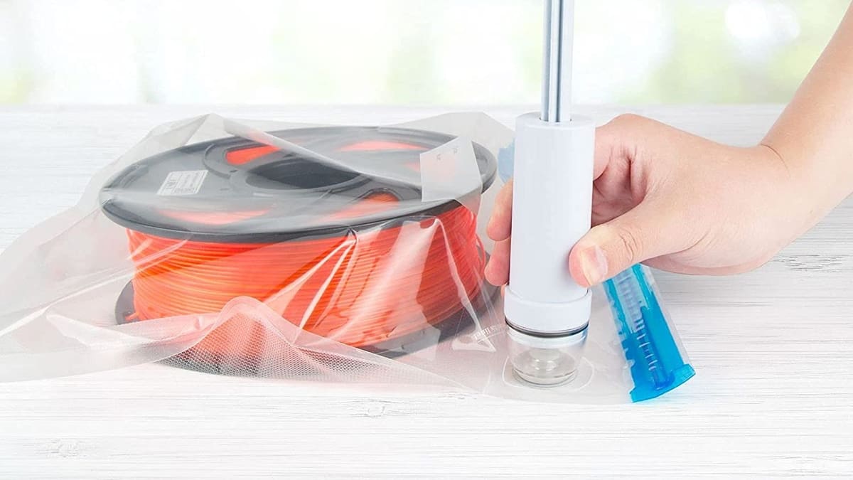 Вакуумные пакеты для хранения филамента с насосом