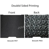 Стол 350×320 мм гладкий/текстурированный для Bambu Lab H2D / H2S 1