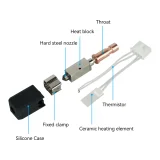 Bimetal Hotend Assembly for Anycubic Kobra S1 Max: ceramic heating up to 300 °C 1