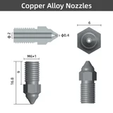 Creality High Speed Nozzle Kit 0.4+0.6mm for K1 / Ender 3 V3 5
