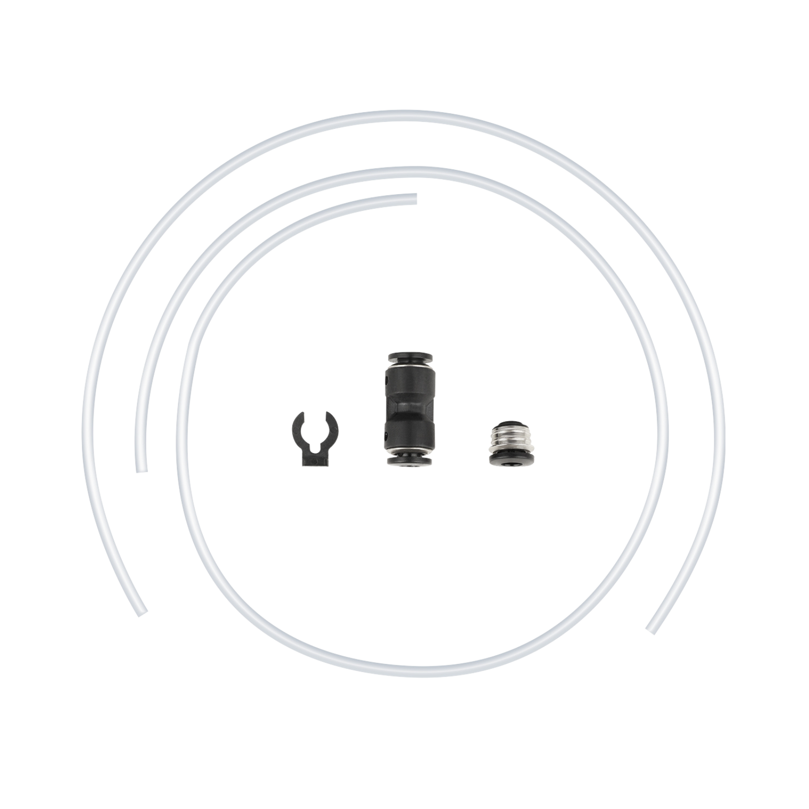 PTFE трубка с коннектором для Creality K2 Pro