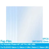 Разделительная плёнка FEP для Anycubic Photon Mono M5 / M5s / M7 / M7 Pro: 290×200×0.15 мм 2