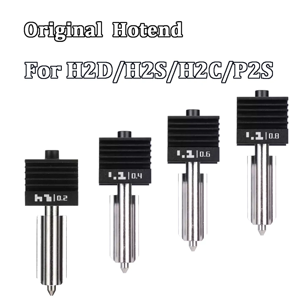 Хотенд P2S закаленный для Bambu Lab H2D/H2S/H2C с соплами