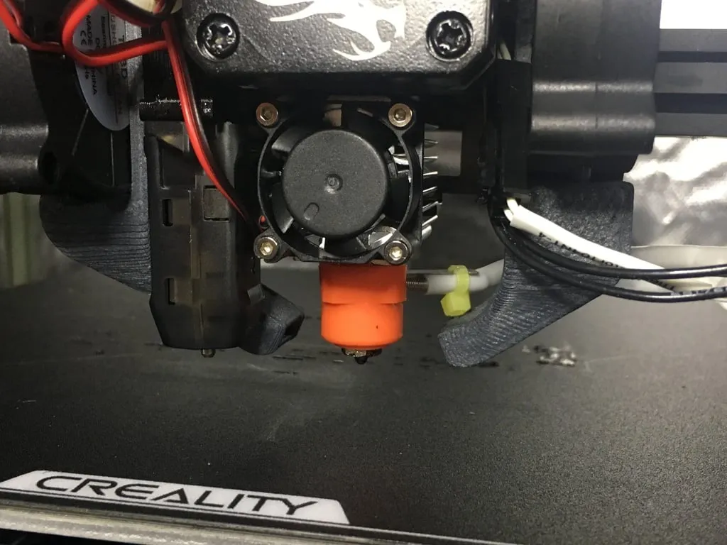 Двойной 5015-воздуховод обдува детали от T3KMaker на Ender 3 V3 SE