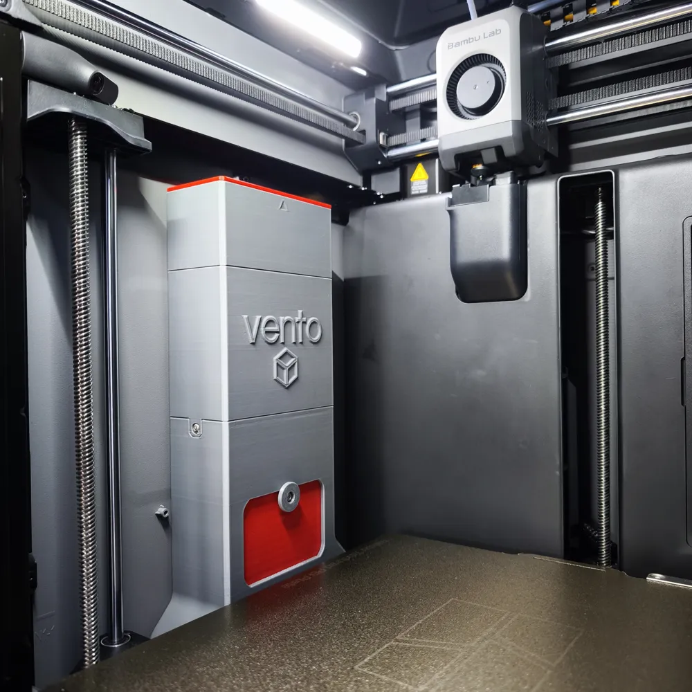 VentoBox — вид спереди с HEPA фильтром