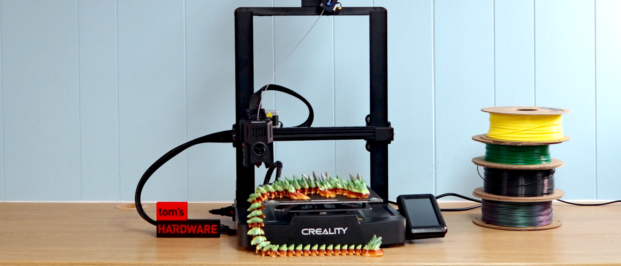 Creality Ender-3 V3 KE — открытый Klipper-принтер с линейной рельсой по X