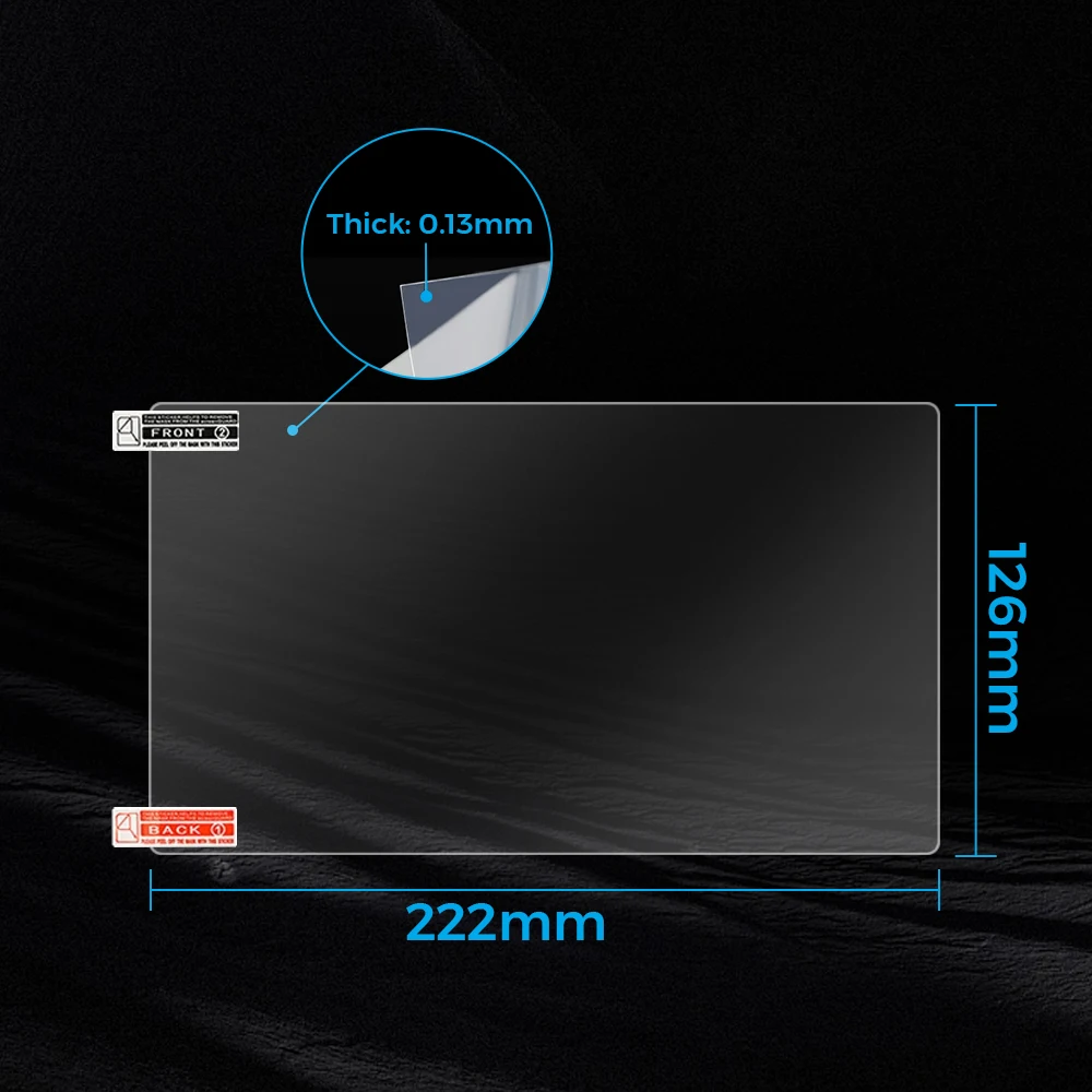 Защитная плёнка экрана для Anycubic Photon M3 Premium: 10.1" 3