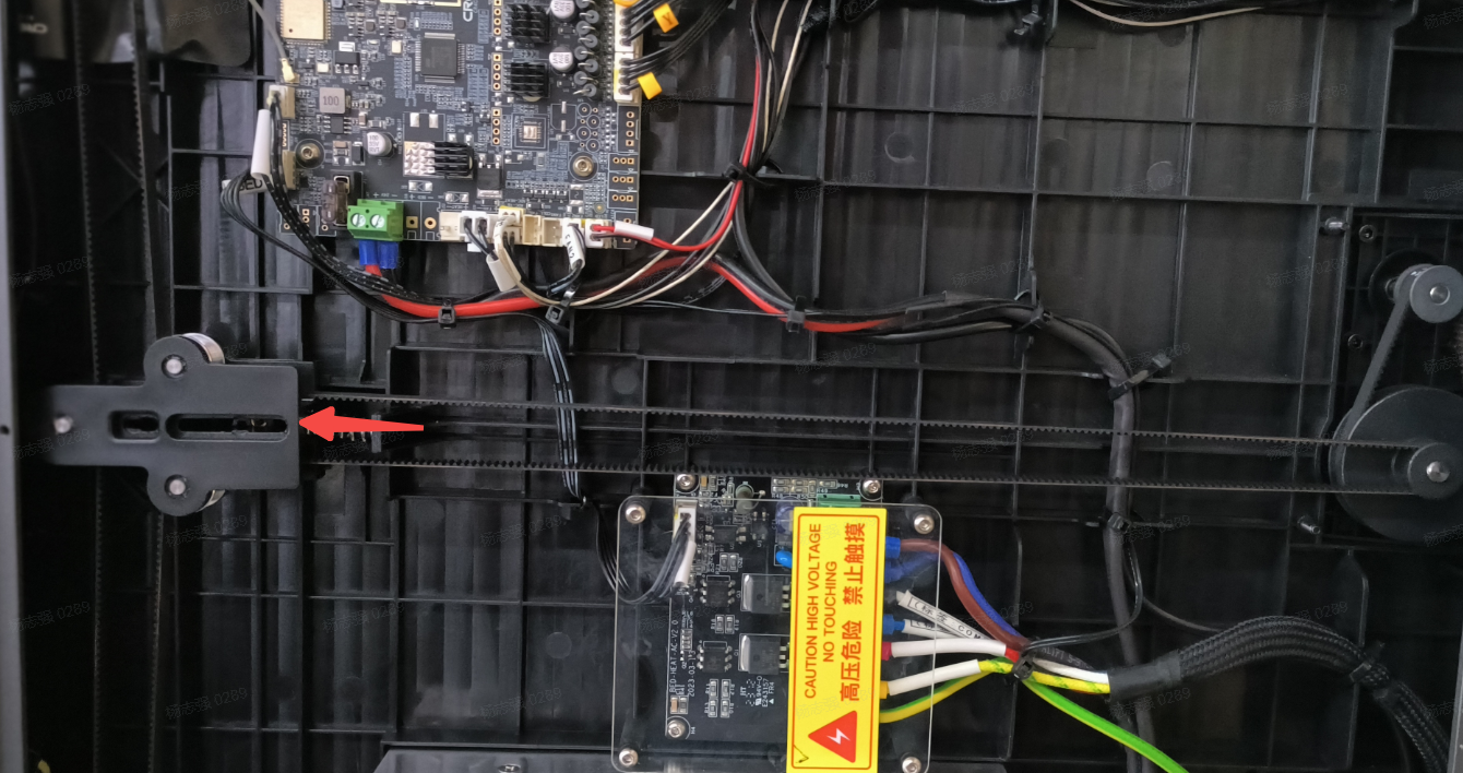 Z-ремень на шкивах — правильное положение K1 Max