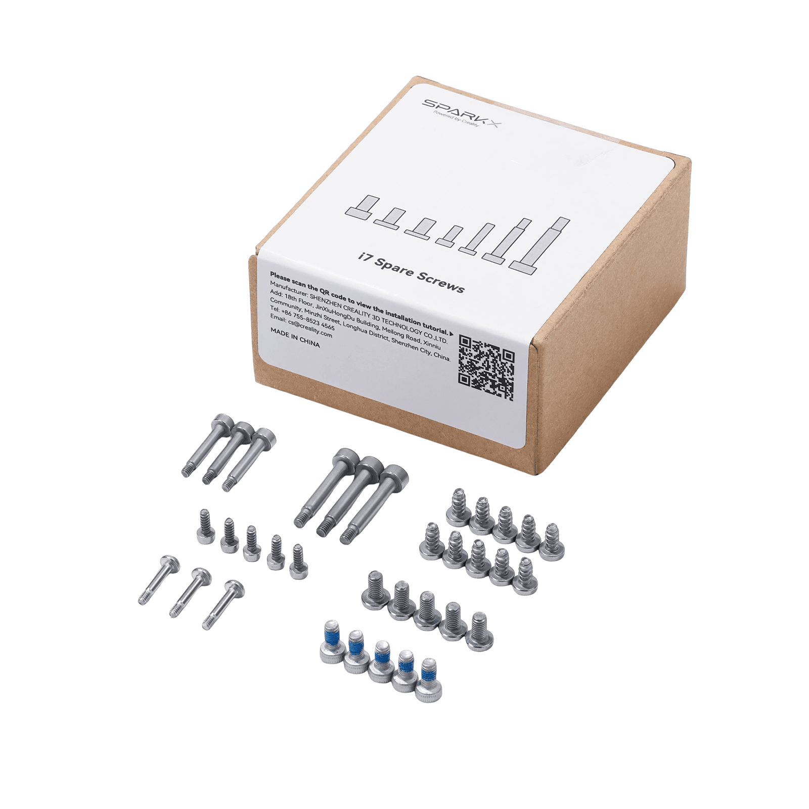 Spare Screws Kit for Creality SparkX i7