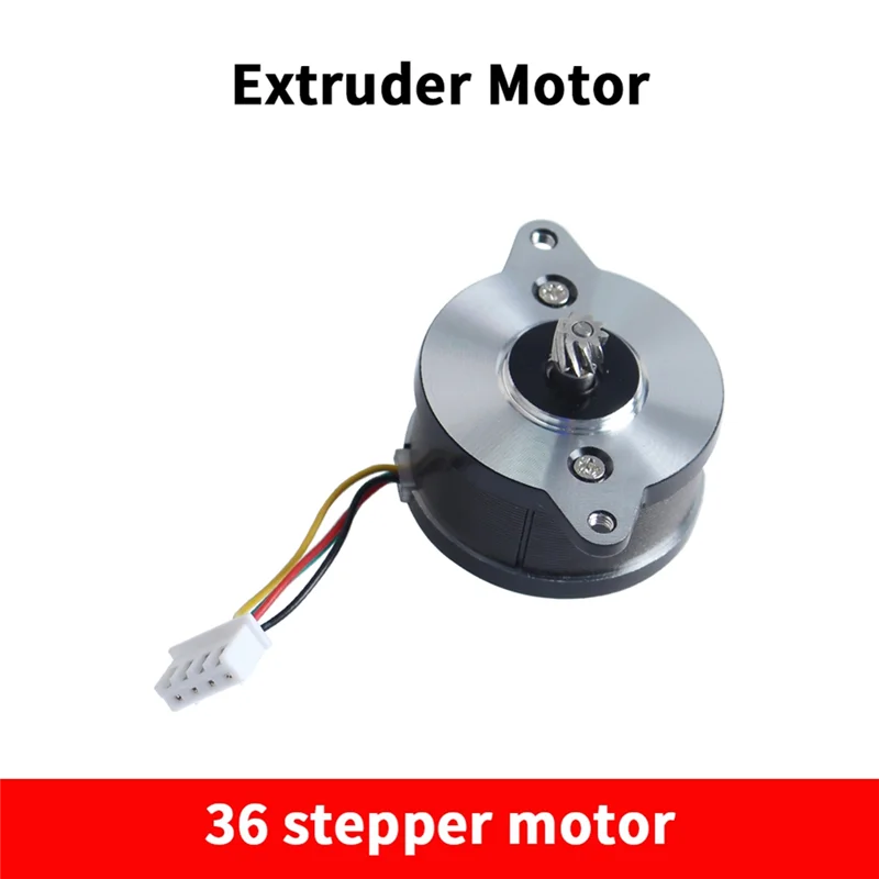 Мотор экструдера 36мм круглый шаговый Bambu Lab P1S/X1C 2