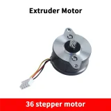 Мотор экструдера 36мм круглый шаговый Bambu Lab P1S/X1C 2