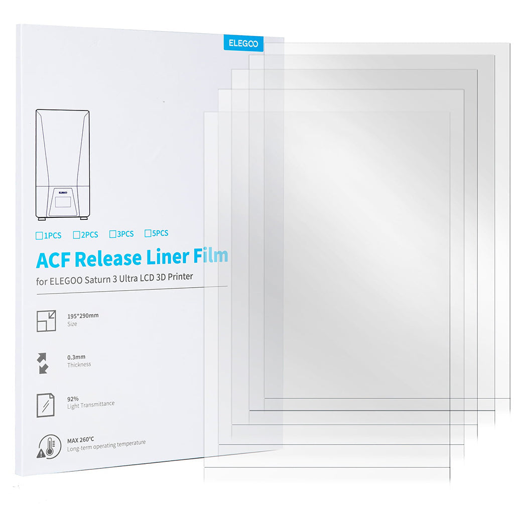 Elegoo ACF Release Film for Saturn 3 Ultra, 5 Pcs