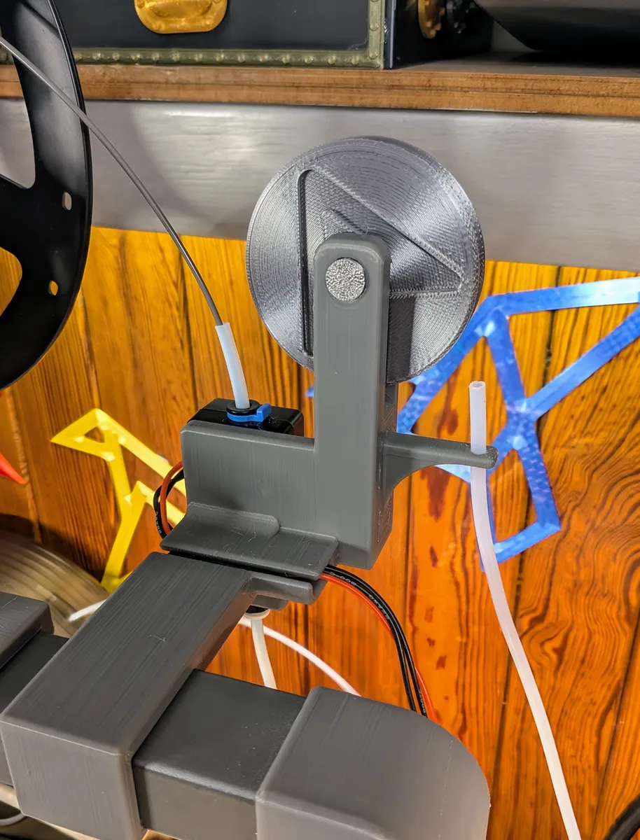 3-Way Top Sensor Bracket для Ender-3 V3 Plus — крепление сенсора филамента наверху рамы