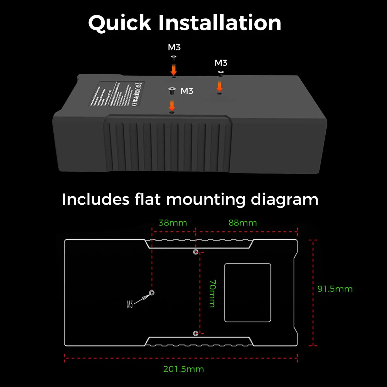 Нагреватель камеры Creality v2 40–70°C для K1/K2 5