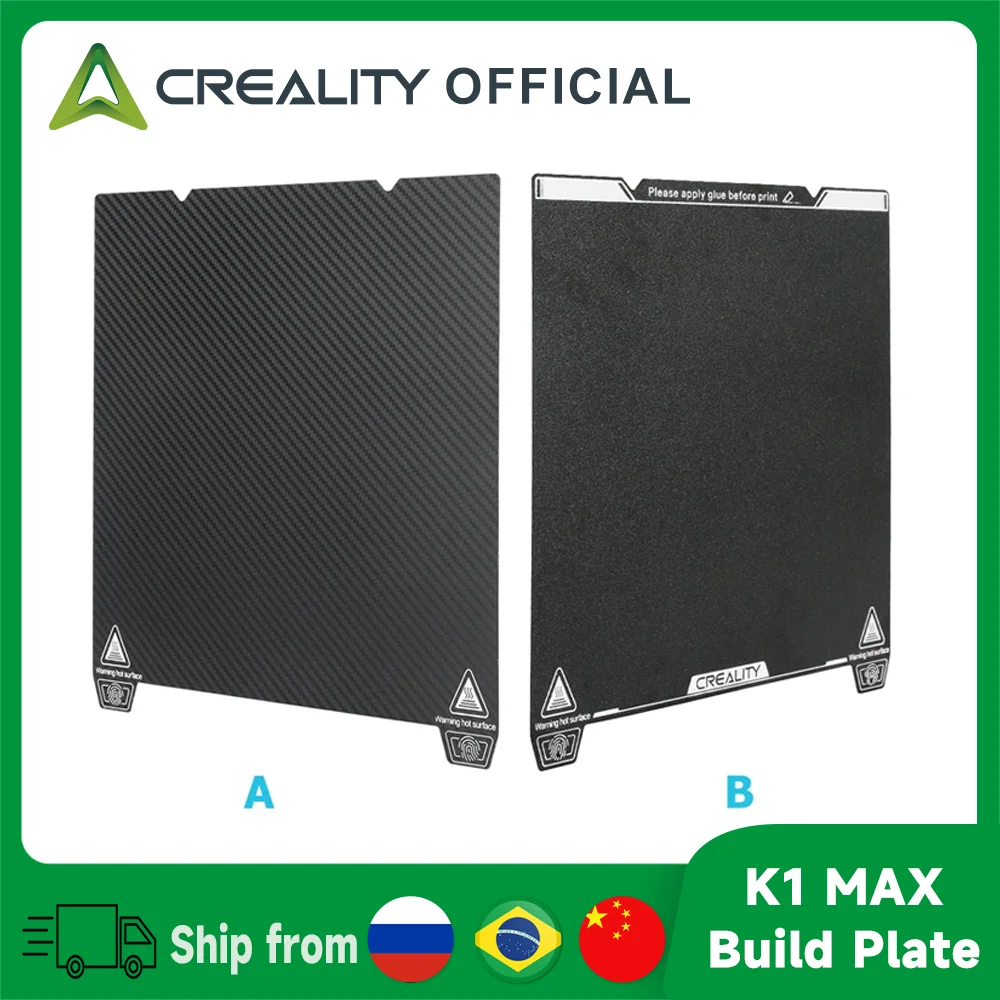 Creality K1 Max Dual Sided PEI Build Plate 315×310mm 5