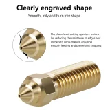 Латунные сопла 0.4mm для Creality K1 / K1 Max (набор 1/5/10 шт.) 4