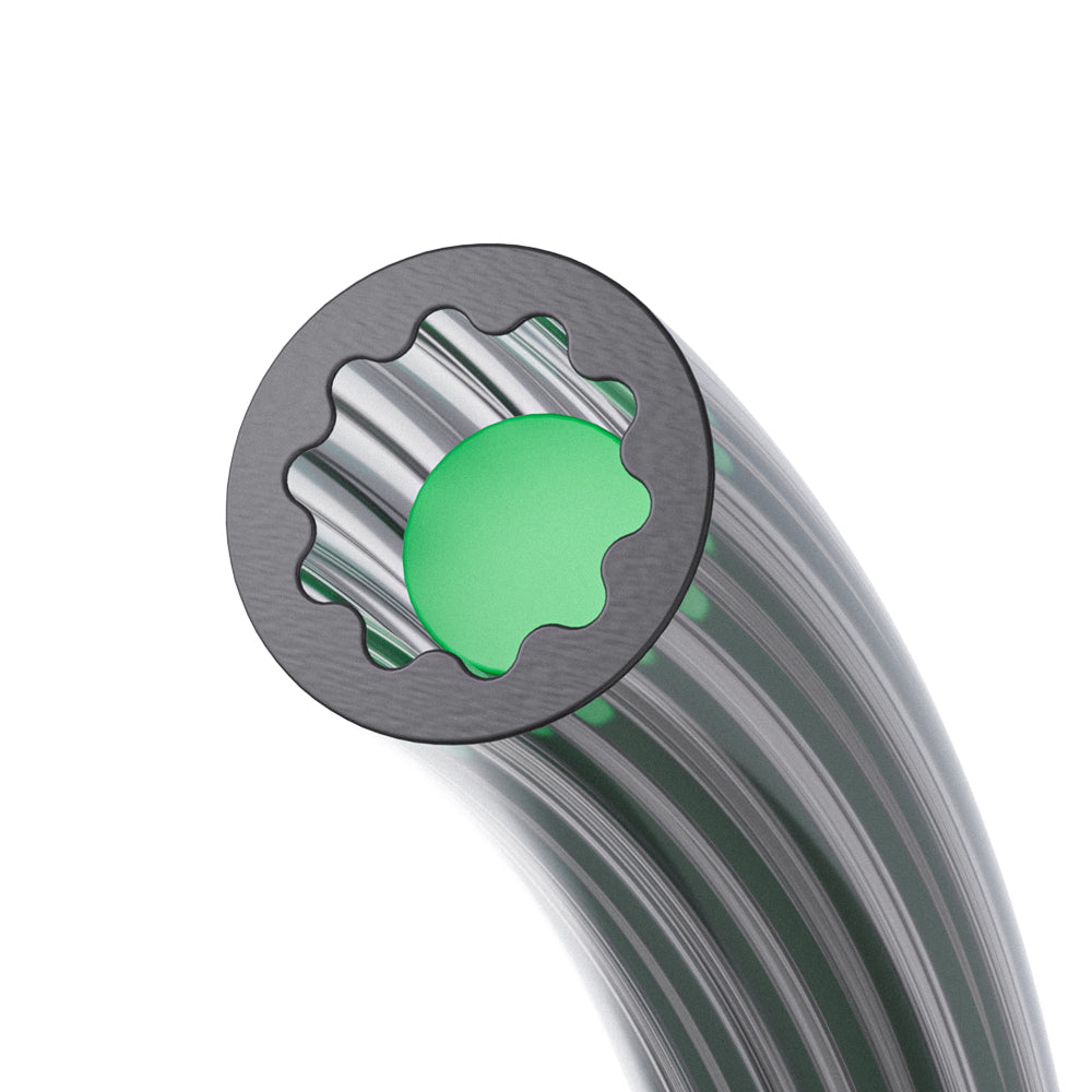 PTFE трубка 1 м со звёздчатым сечением Creality (низкое сопротивление) 3