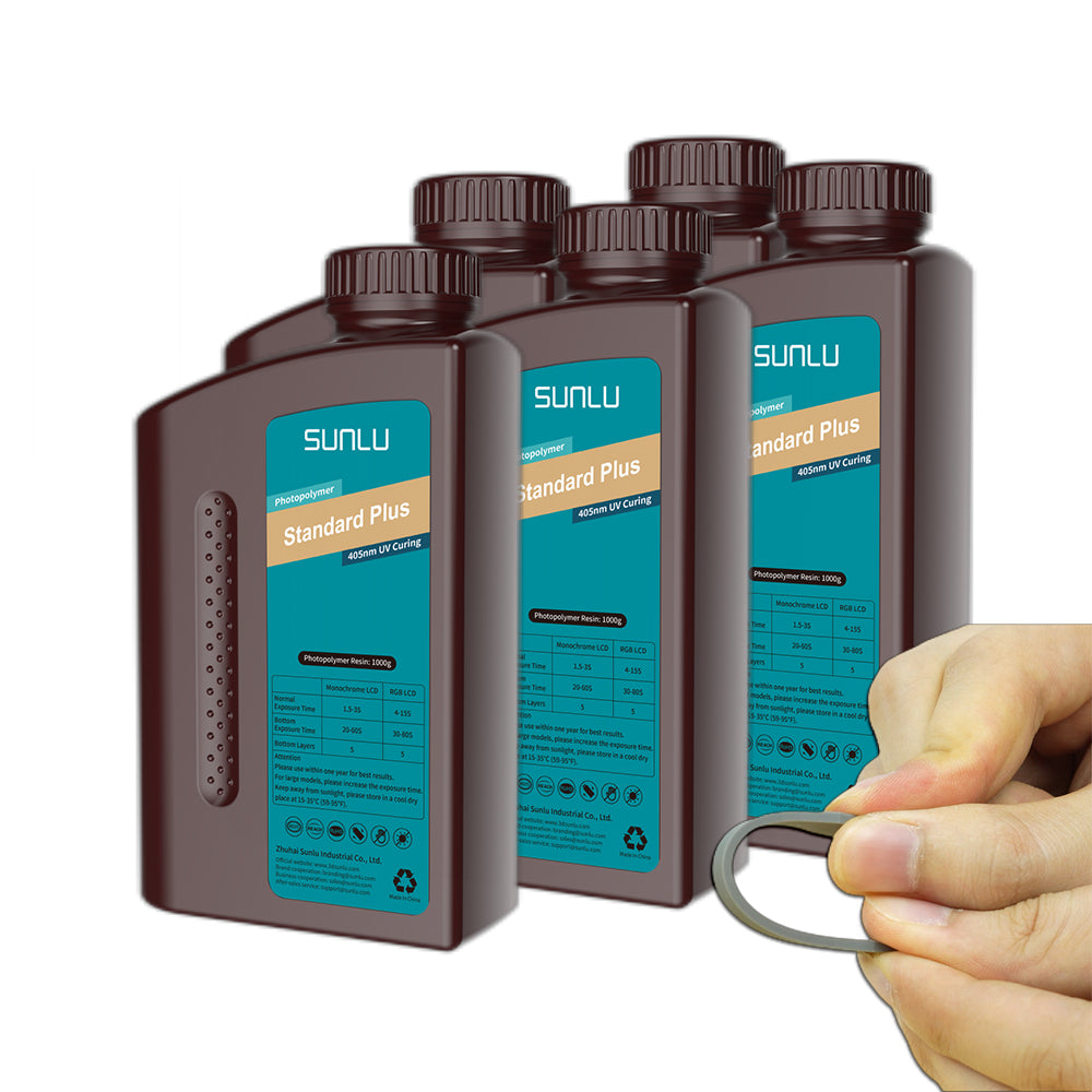 SUNLU Standard Plus Resin — фотополимер 405 нм для LCD/MSLA 3