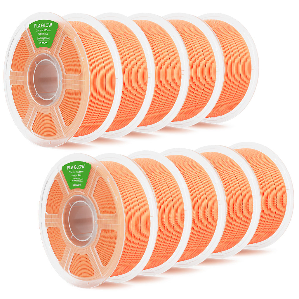 ELEGOO PLA Glow — светящийся в темноте филамент PLA 3