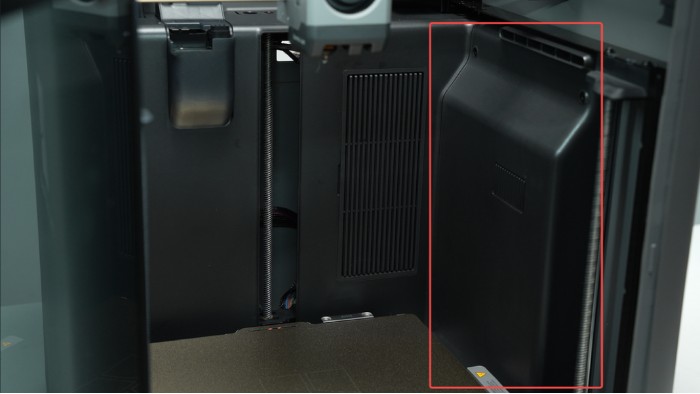 Adaptive Airflow Switching Unit — расположение на P2S