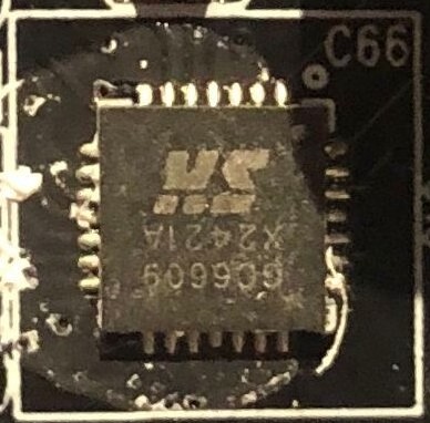 Драйвер GC6609 на плате Kobra Neo вместо TMC2208