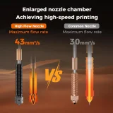Сопло E3D Obxidian 0.4мм для Creality K2 Plus / K2 Pro / Creality Hi 5