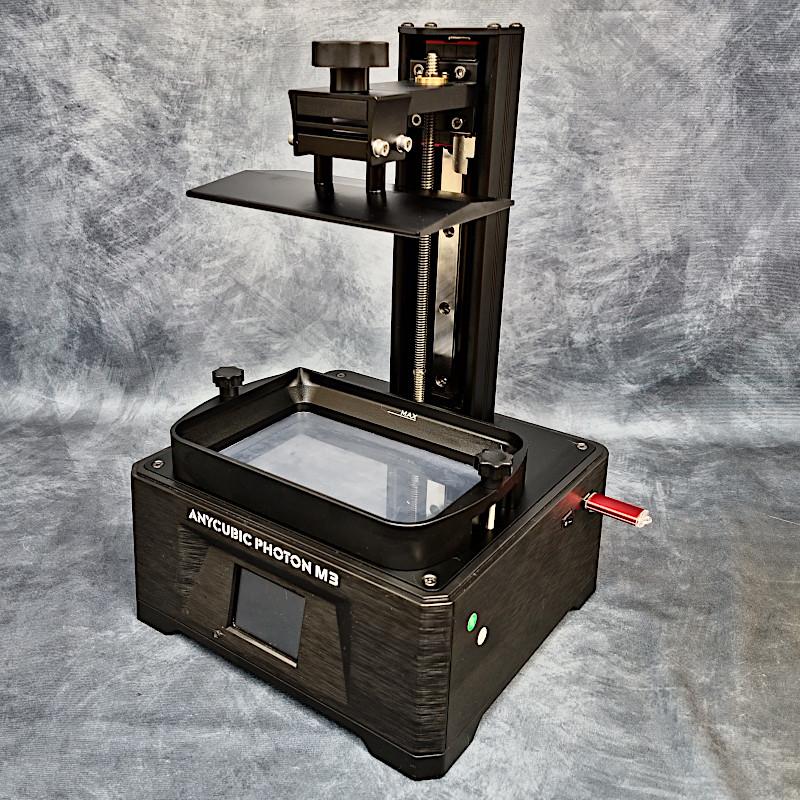 Anycubic Photon M3 со снятым УФ-колпаком: ванна и платформа