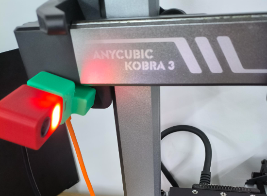 Камера, установленная на портале Anycubic Kobra 3