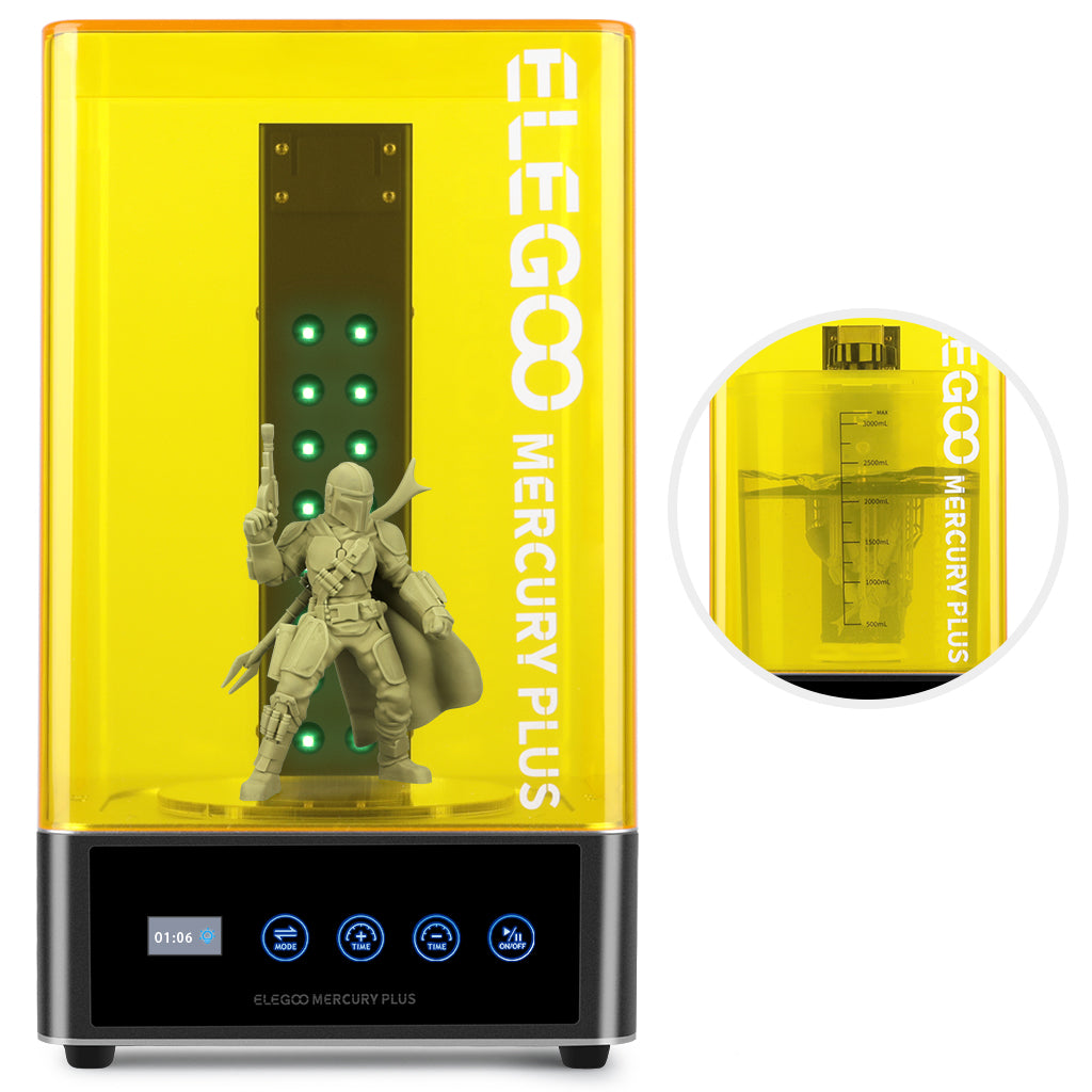 Станция мойки и УФ-засветки Elegoo Mercury Plus V1.0
