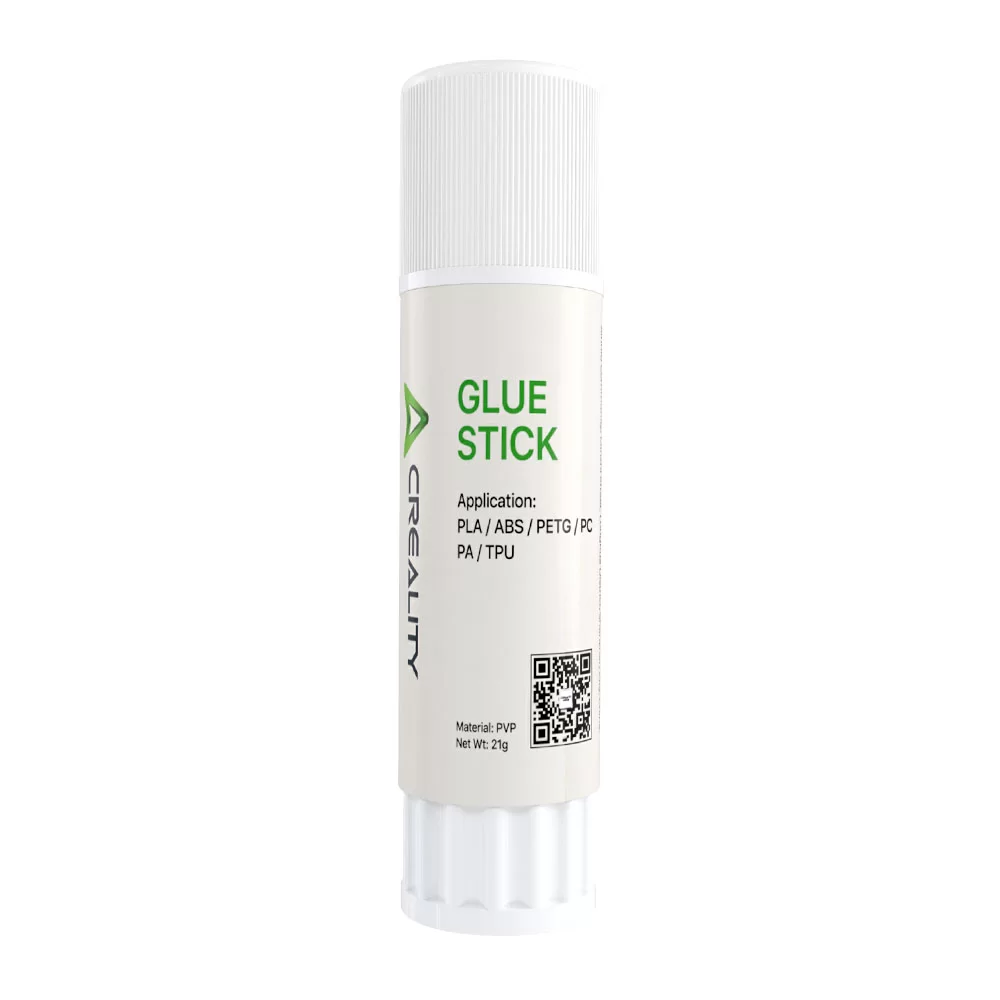 Creality glue stick — budget-friendly option, works well for PLA and PETG