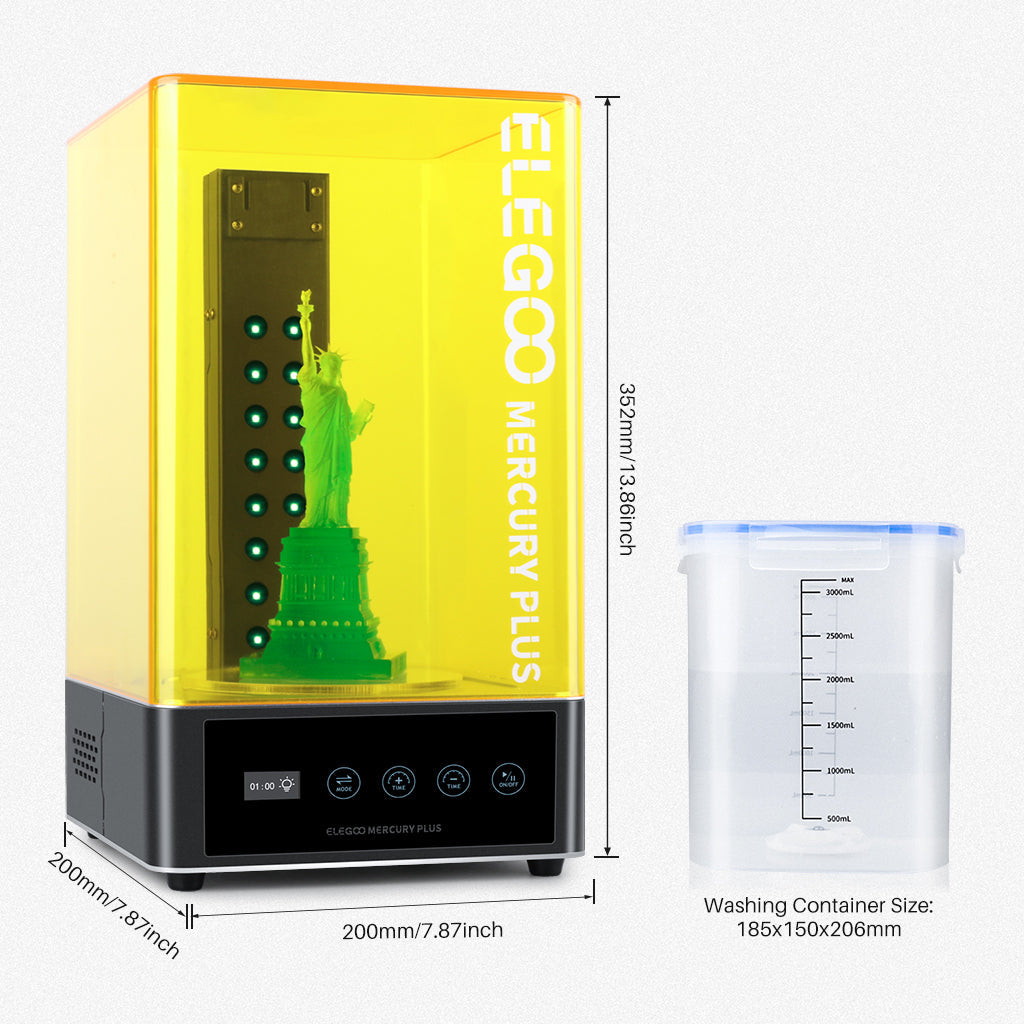 Станция мойки и УФ-засветки Elegoo Mercury Plus V1.0 2